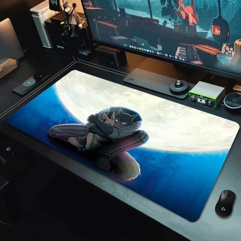 Tapis de souris chat : un motif félin pour le bureau