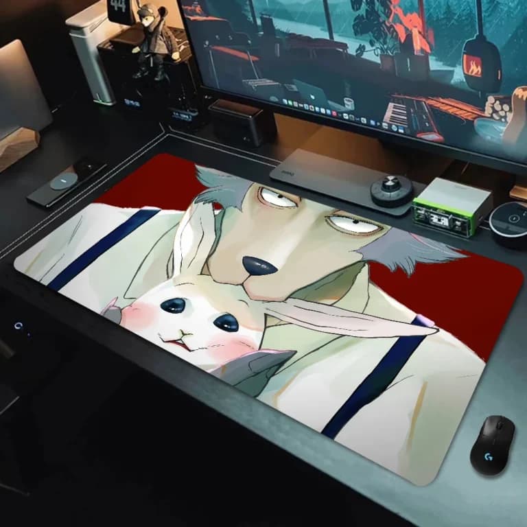 Tapis de souris lapin : un motif doux pour télétravailler